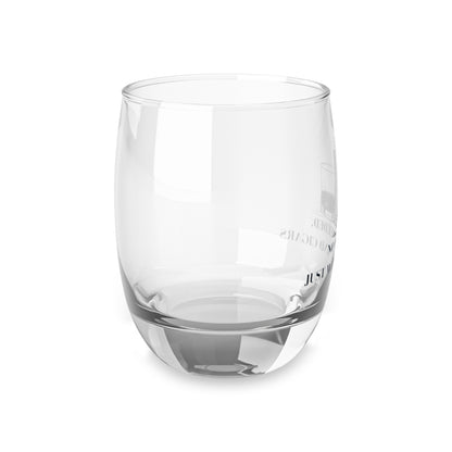Engraved Whisky Glass – "No Oil Needed, Just Whisky and Cigars" – Gift for Whisky Lovers